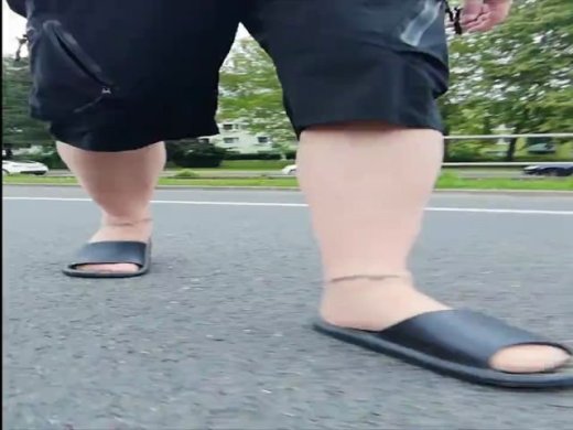 Amateurvideo Carmen Nylonjunge Rundgang in Braunschweiger Weststadt from nylonjunge